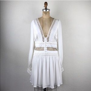 Free People Peek-a-boo summer dress.